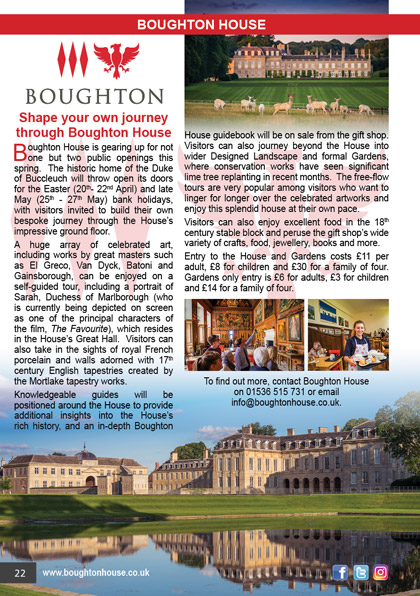 Boughton House March 2019