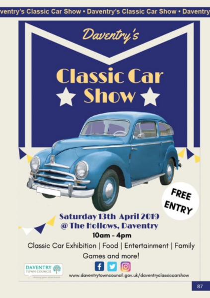 Daventry’s Classic Car Show 